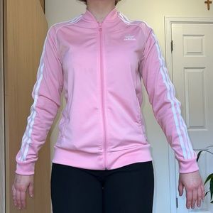 baby pink Adidas jacket